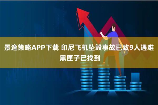 景逸策略APP下载 印尼飞机坠毁事故已致9人遇难 黑匣子已找到